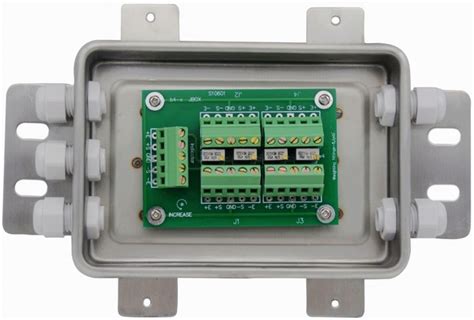 load cell junction box manual|load cell summing box schematic.